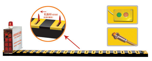 宜宾南溪区V3嵌入式闯岗自动扎胎器/阻车器